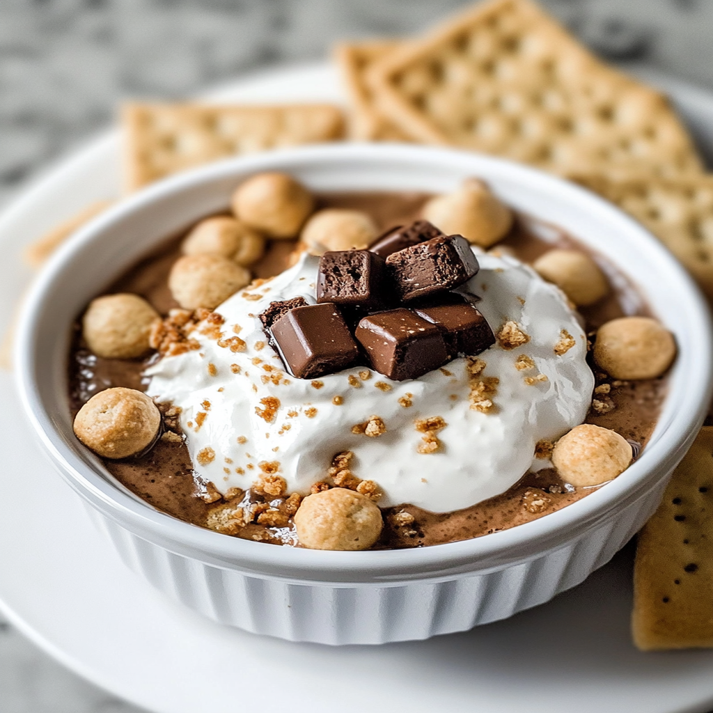 Air Fryer S'mores Dip
