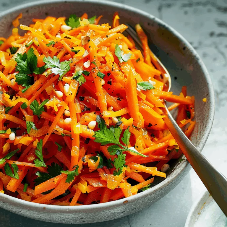 Carrot Salad with Cumin and Coriander